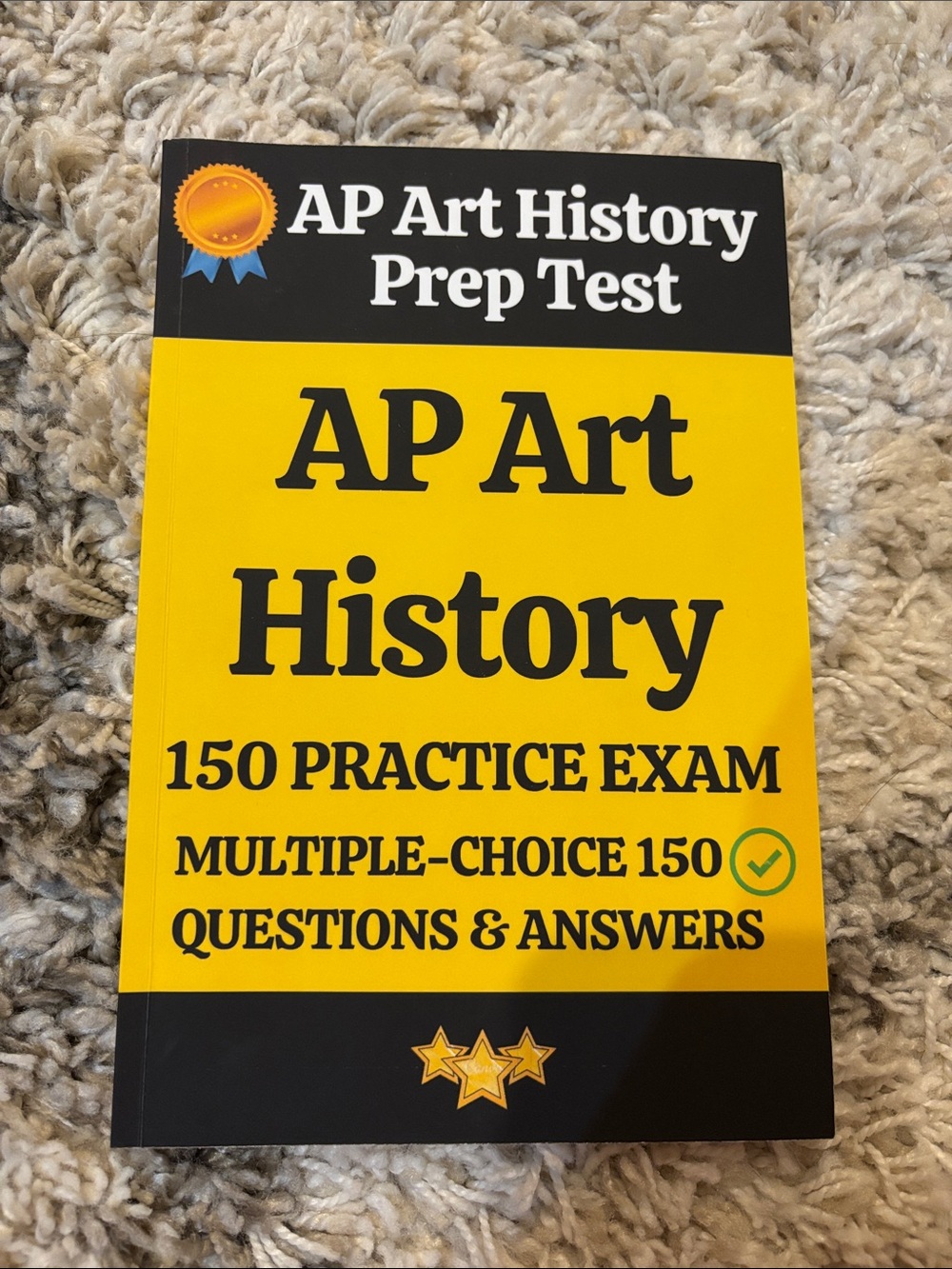 AP Art History Prep Test - Yellow Cover